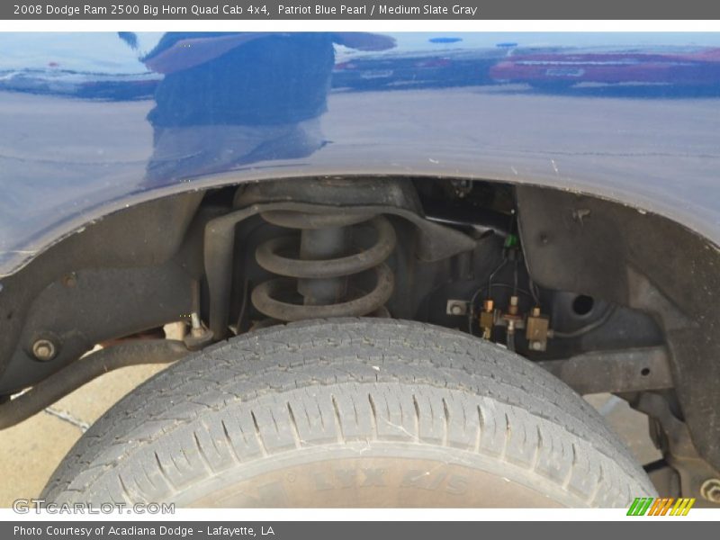 Patriot Blue Pearl / Medium Slate Gray 2008 Dodge Ram 2500 Big Horn Quad Cab 4x4