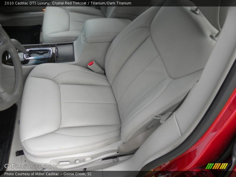 Crystal Red Tintcoat / Titanium/Dark Titanium 2010 Cadillac DTS Luxury