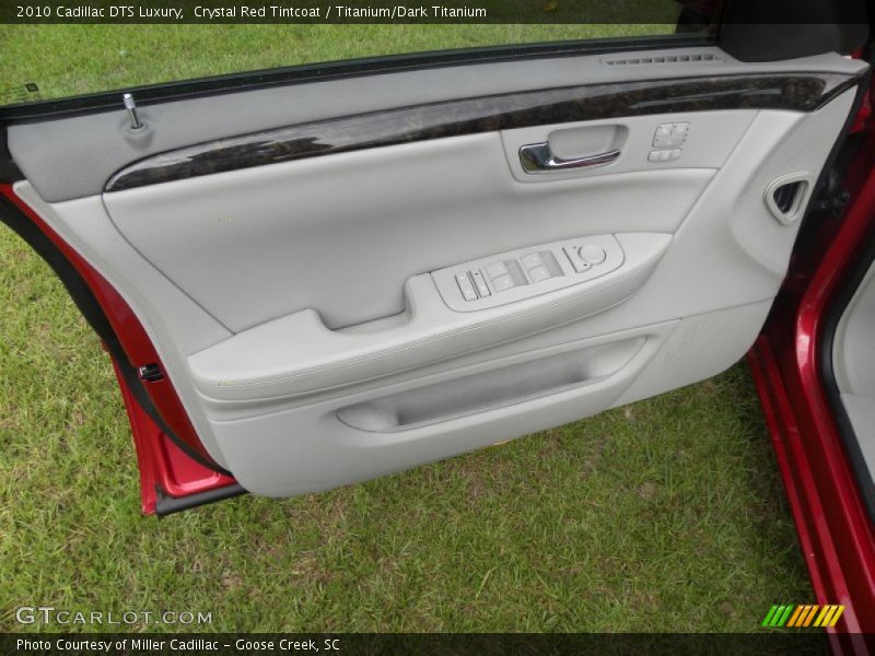 Crystal Red Tintcoat / Titanium/Dark Titanium 2010 Cadillac DTS Luxury