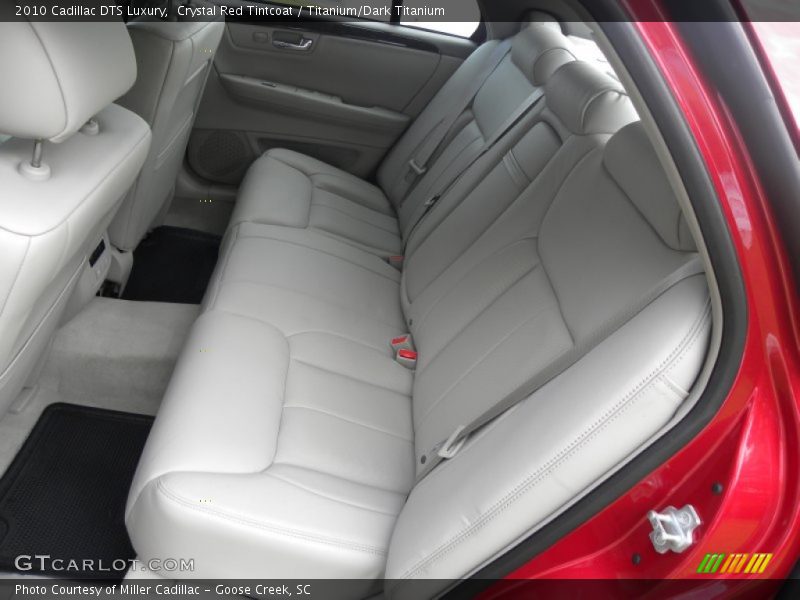 Crystal Red Tintcoat / Titanium/Dark Titanium 2010 Cadillac DTS Luxury
