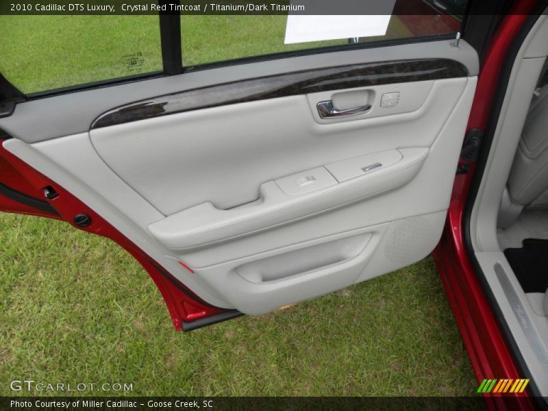 Crystal Red Tintcoat / Titanium/Dark Titanium 2010 Cadillac DTS Luxury