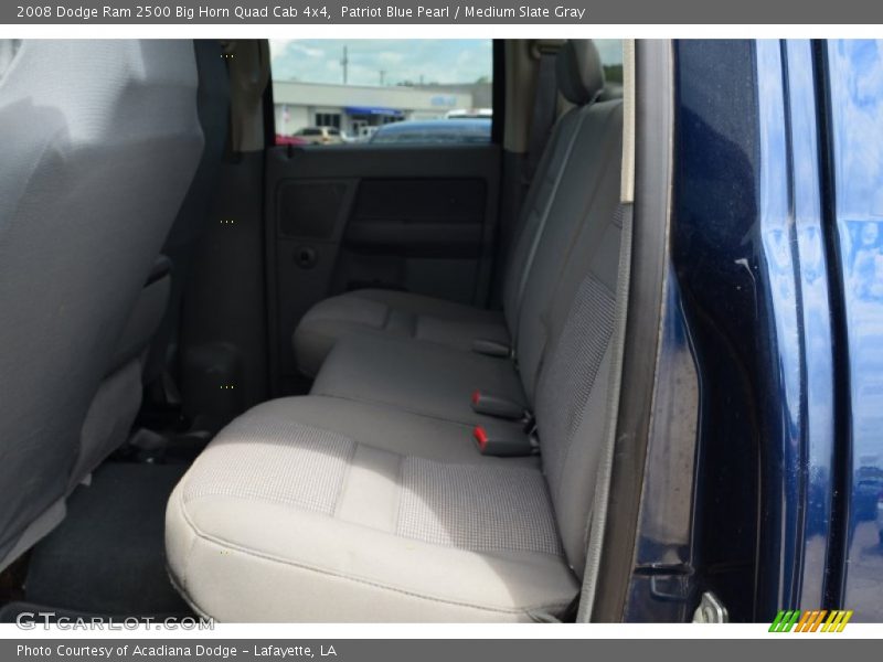 Patriot Blue Pearl / Medium Slate Gray 2008 Dodge Ram 2500 Big Horn Quad Cab 4x4