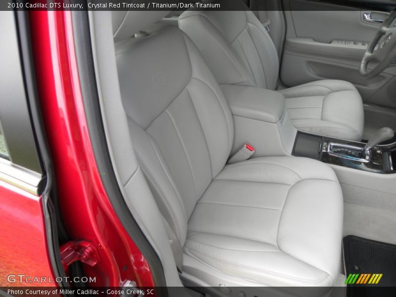 Crystal Red Tintcoat / Titanium/Dark Titanium 2010 Cadillac DTS Luxury