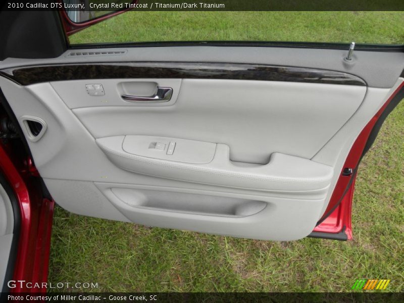 Crystal Red Tintcoat / Titanium/Dark Titanium 2010 Cadillac DTS Luxury