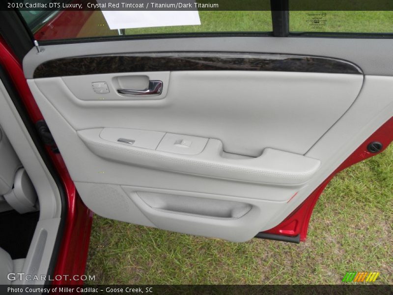 Crystal Red Tintcoat / Titanium/Dark Titanium 2010 Cadillac DTS Luxury