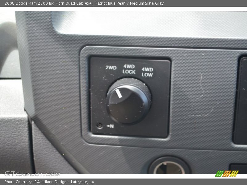 Patriot Blue Pearl / Medium Slate Gray 2008 Dodge Ram 2500 Big Horn Quad Cab 4x4
