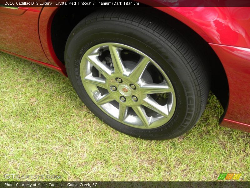 Crystal Red Tintcoat / Titanium/Dark Titanium 2010 Cadillac DTS Luxury