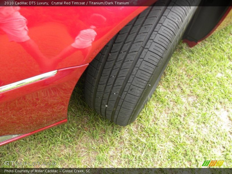 Crystal Red Tintcoat / Titanium/Dark Titanium 2010 Cadillac DTS Luxury