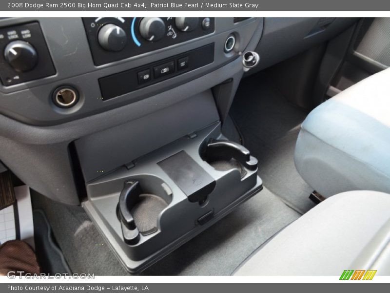 Patriot Blue Pearl / Medium Slate Gray 2008 Dodge Ram 2500 Big Horn Quad Cab 4x4