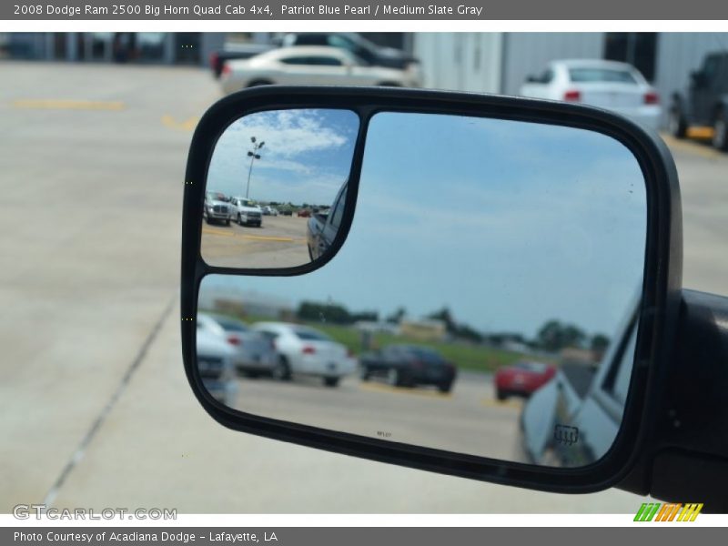 Patriot Blue Pearl / Medium Slate Gray 2008 Dodge Ram 2500 Big Horn Quad Cab 4x4