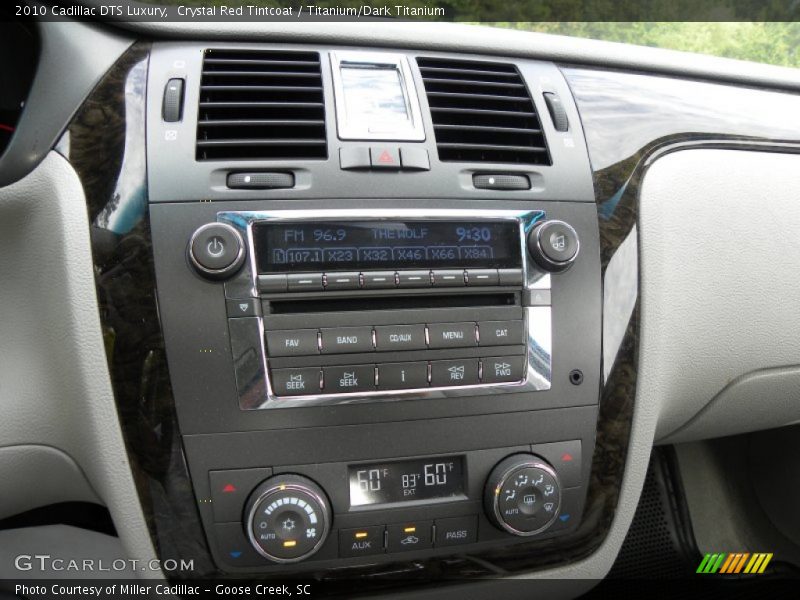 Crystal Red Tintcoat / Titanium/Dark Titanium 2010 Cadillac DTS Luxury