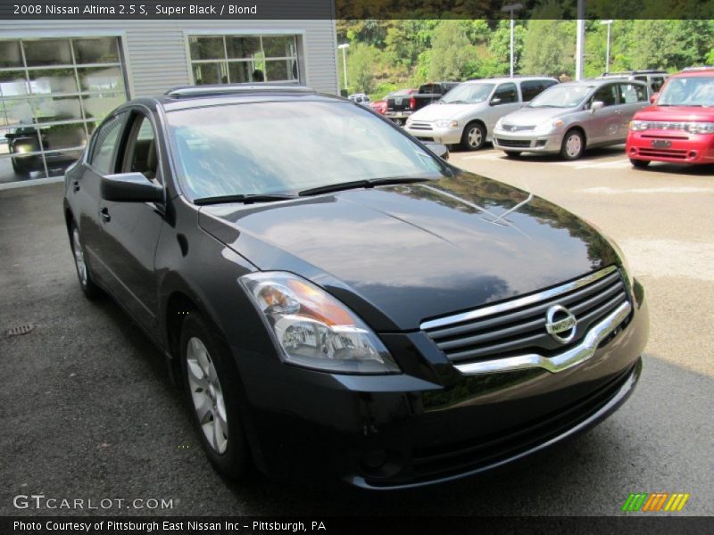 Super Black / Blond 2008 Nissan Altima 2.5 S