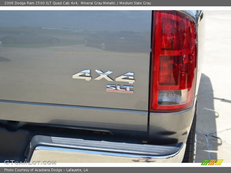 Mineral Gray Metallic / Medium Slate Gray 2006 Dodge Ram 2500 SLT Quad Cab 4x4