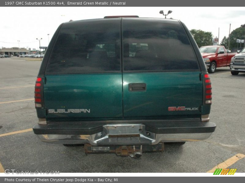 Emerald Green Metallic / Neutral 1997 GMC Suburban K1500 4x4