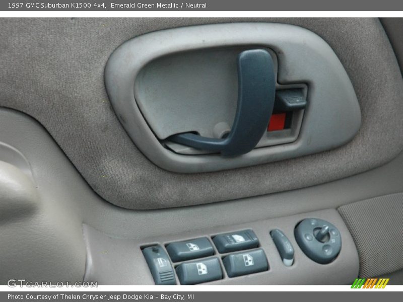 Emerald Green Metallic / Neutral 1997 GMC Suburban K1500 4x4