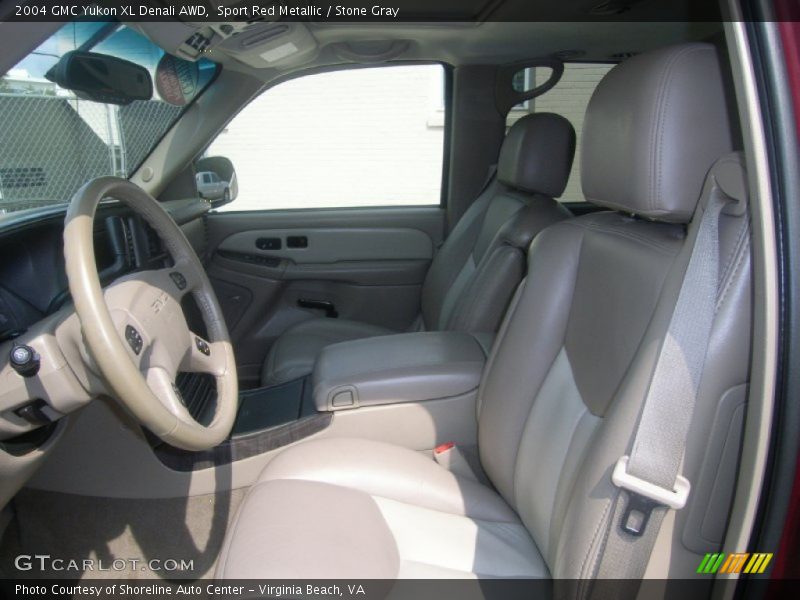 Sport Red Metallic / Stone Gray 2004 GMC Yukon XL Denali AWD