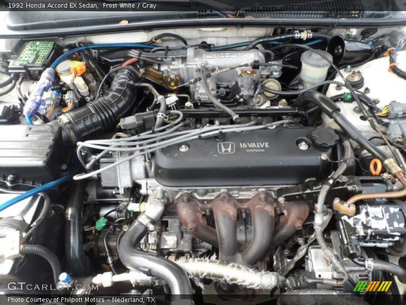 1992 Accord EX Sedan Engine - 2.2 Liter SOHC 16-Valve 4 Cylinder Photo
