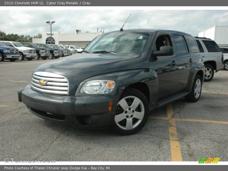 Cyber Gray Metallic / Gray 2010 Chevrolet HHR LS