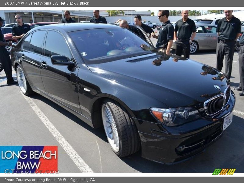 Jet Black / Black 2007 BMW 7 Series Alpina B7