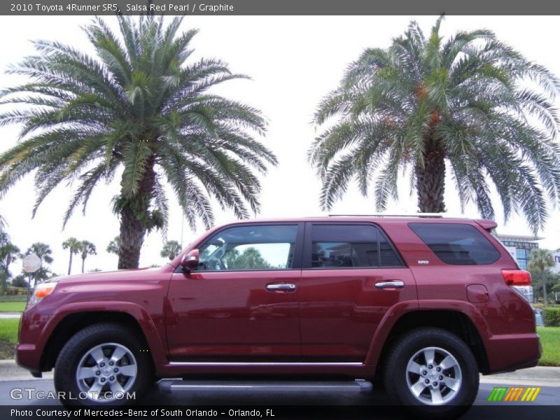 Salsa Red Pearl / Graphite 2010 Toyota 4Runner SR5