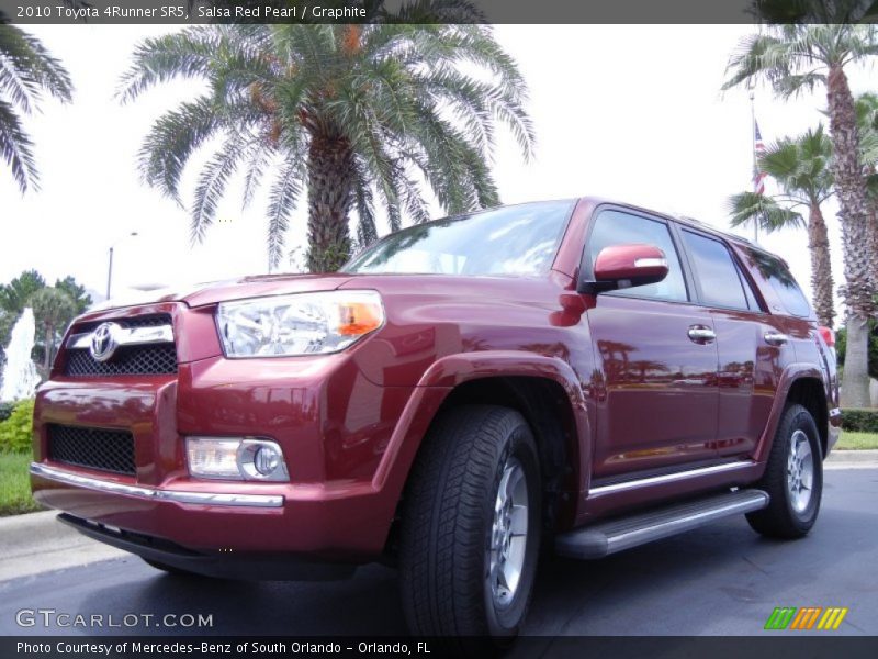 Salsa Red Pearl / Graphite 2010 Toyota 4Runner SR5