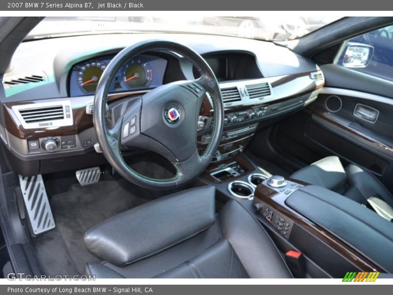 Dashboard of 2007 7 Series Alpina B7