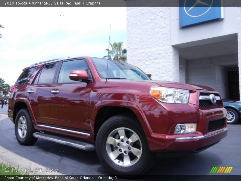 Salsa Red Pearl / Graphite 2010 Toyota 4Runner SR5
