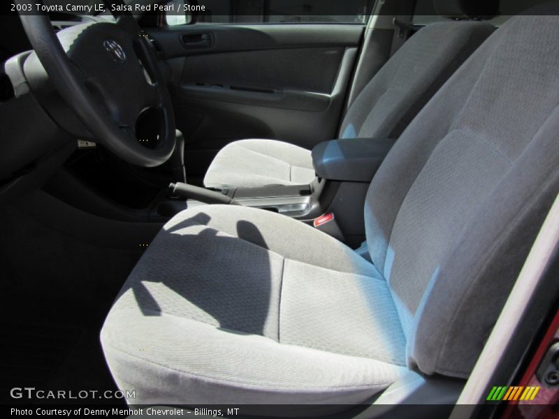 Salsa Red Pearl / Stone 2003 Toyota Camry LE