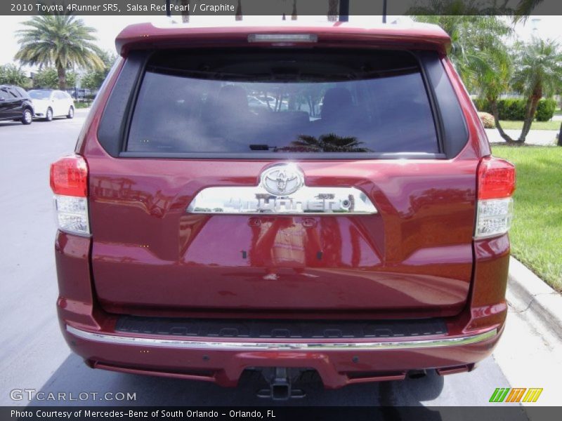 Salsa Red Pearl / Graphite 2010 Toyota 4Runner SR5