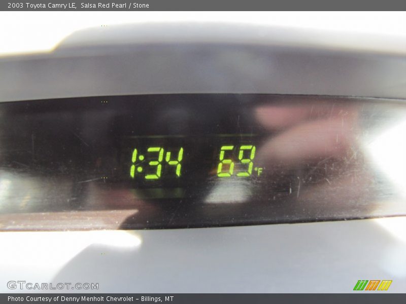 Salsa Red Pearl / Stone 2003 Toyota Camry LE