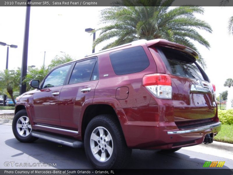 Salsa Red Pearl / Graphite 2010 Toyota 4Runner SR5
