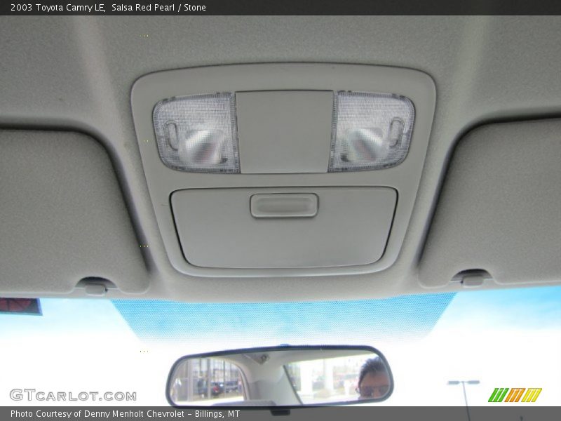 Salsa Red Pearl / Stone 2003 Toyota Camry LE