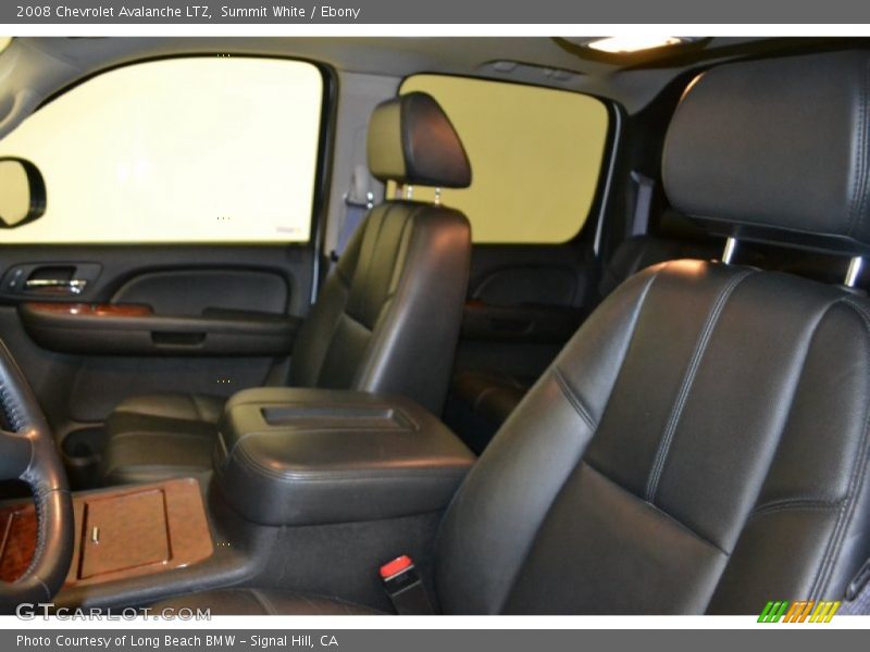 Summit White / Ebony 2008 Chevrolet Avalanche LTZ