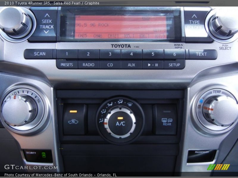 Salsa Red Pearl / Graphite 2010 Toyota 4Runner SR5
