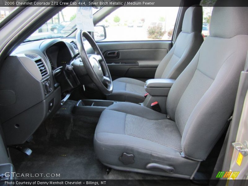 Silver Birch Metallic / Medium Pewter 2006 Chevrolet Colorado Z71 Crew Cab 4x4