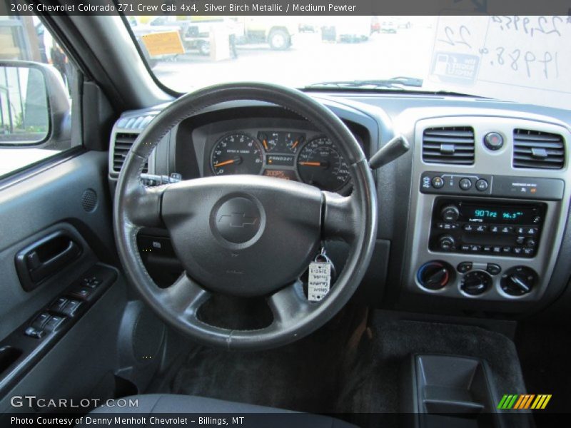 Silver Birch Metallic / Medium Pewter 2006 Chevrolet Colorado Z71 Crew Cab 4x4