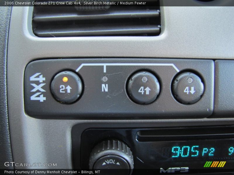 Silver Birch Metallic / Medium Pewter 2006 Chevrolet Colorado Z71 Crew Cab 4x4