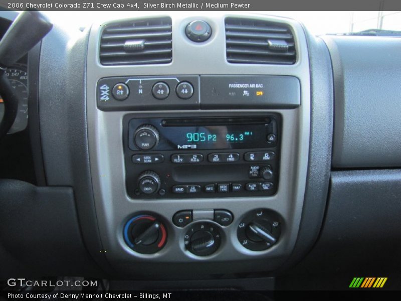 Silver Birch Metallic / Medium Pewter 2006 Chevrolet Colorado Z71 Crew Cab 4x4