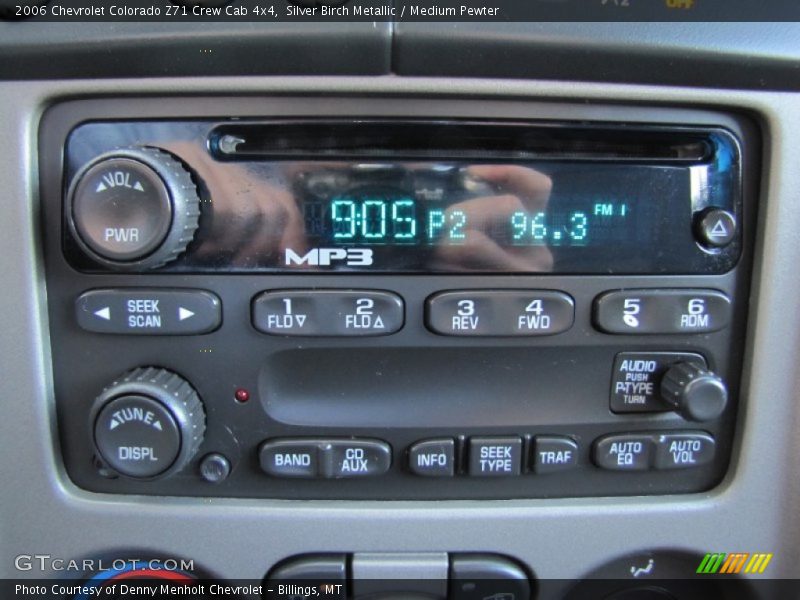 Silver Birch Metallic / Medium Pewter 2006 Chevrolet Colorado Z71 Crew Cab 4x4