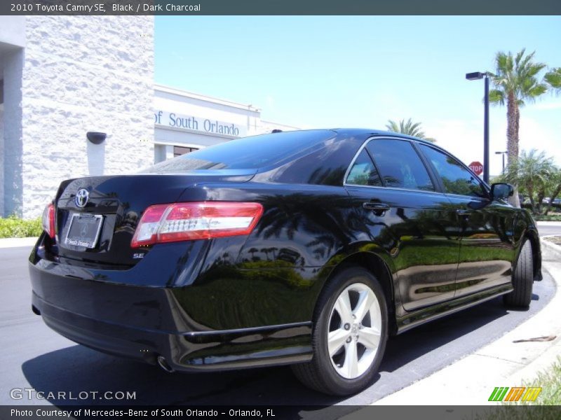 Black / Dark Charcoal 2010 Toyota Camry SE