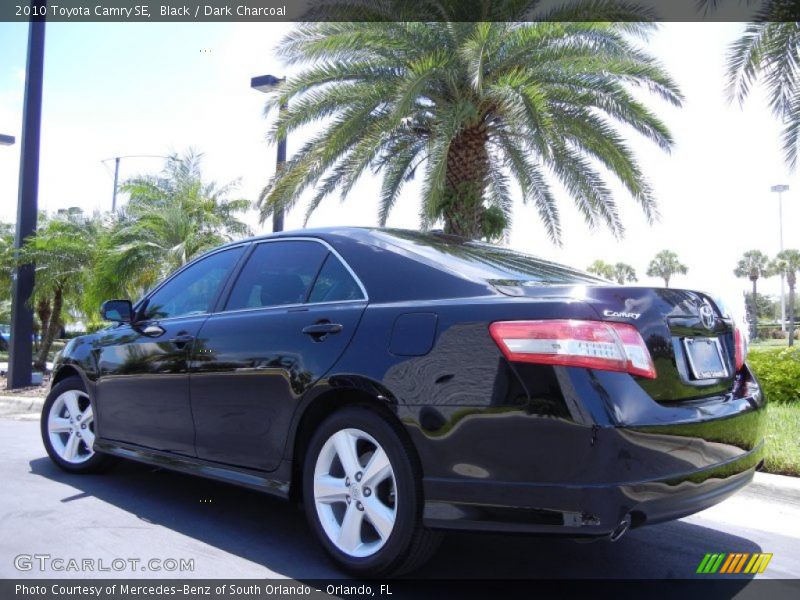 Black / Dark Charcoal 2010 Toyota Camry SE