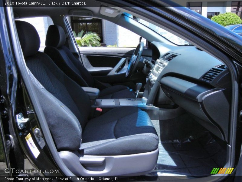Black / Dark Charcoal 2010 Toyota Camry SE