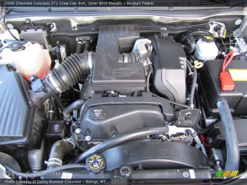 Silver Birch Metallic / Medium Pewter 2006 Chevrolet Colorado Z71 Crew Cab 4x4