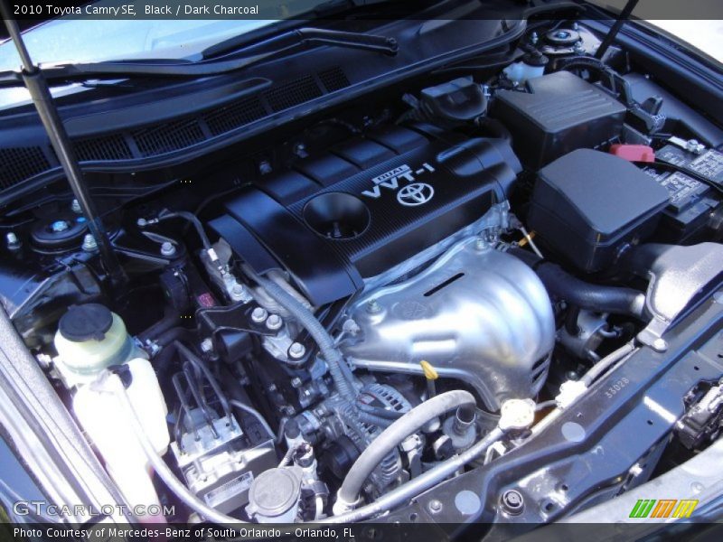 Black / Dark Charcoal 2010 Toyota Camry SE