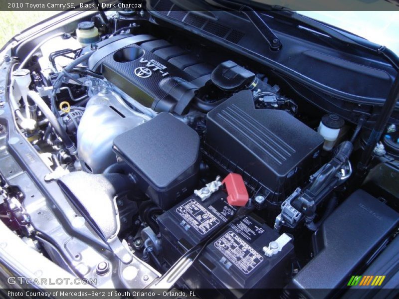 Black / Dark Charcoal 2010 Toyota Camry SE