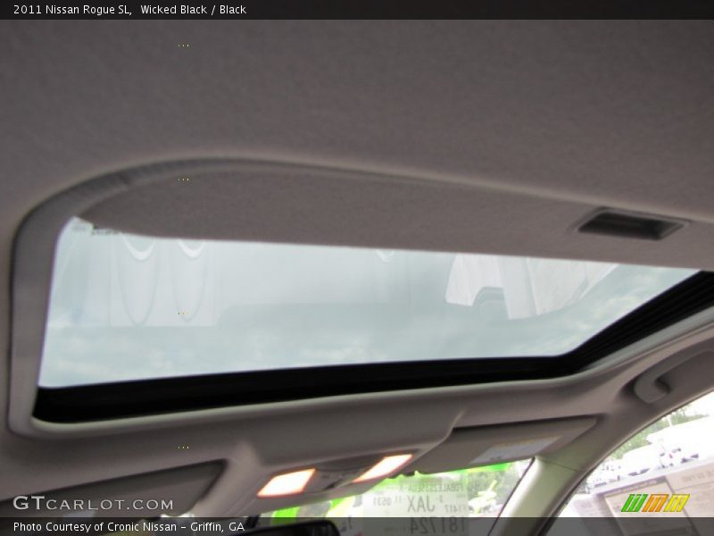 Wicked Black / Black 2011 Nissan Rogue SL