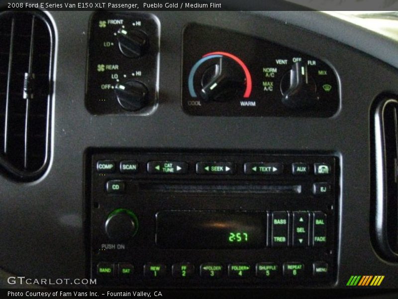 Pueblo Gold / Medium Flint 2008 Ford E Series Van E150 XLT Passenger