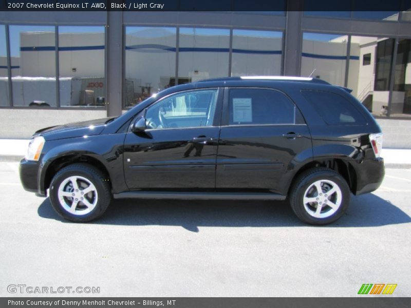 Black / Light Gray 2007 Chevrolet Equinox LT AWD
