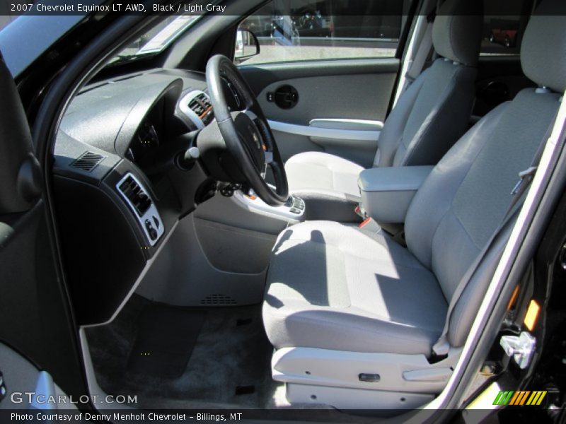 Black / Light Gray 2007 Chevrolet Equinox LT AWD
