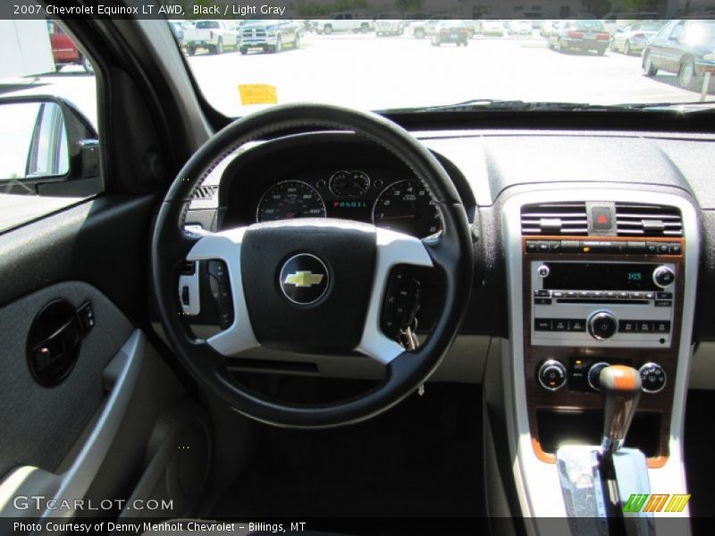 Black / Light Gray 2007 Chevrolet Equinox LT AWD